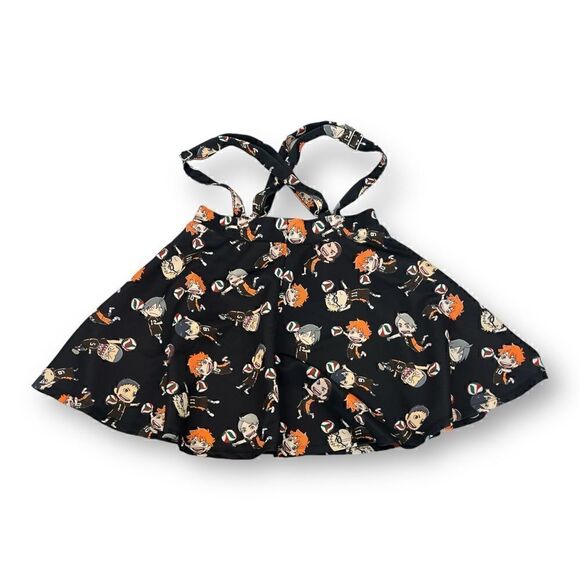 Hot Topic Haikyu Suspenders Skirt Size Medium - Picture 6 of 6